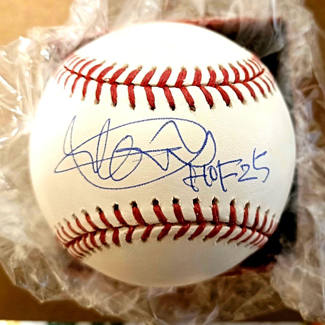 証明あり】イチロー／直筆サインボール／HOF25／インスクリプション