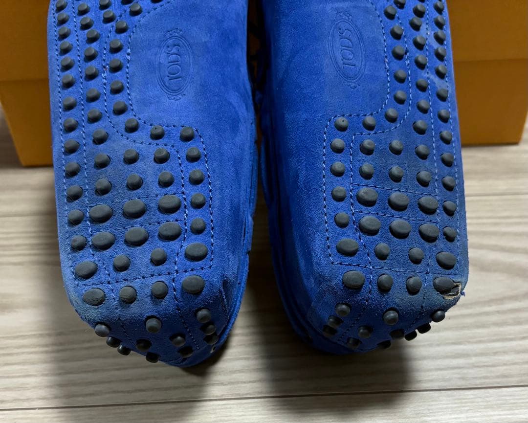 【美品】Tod's スエード ゴンミーニ ドライビングシューズ 26.5cm
