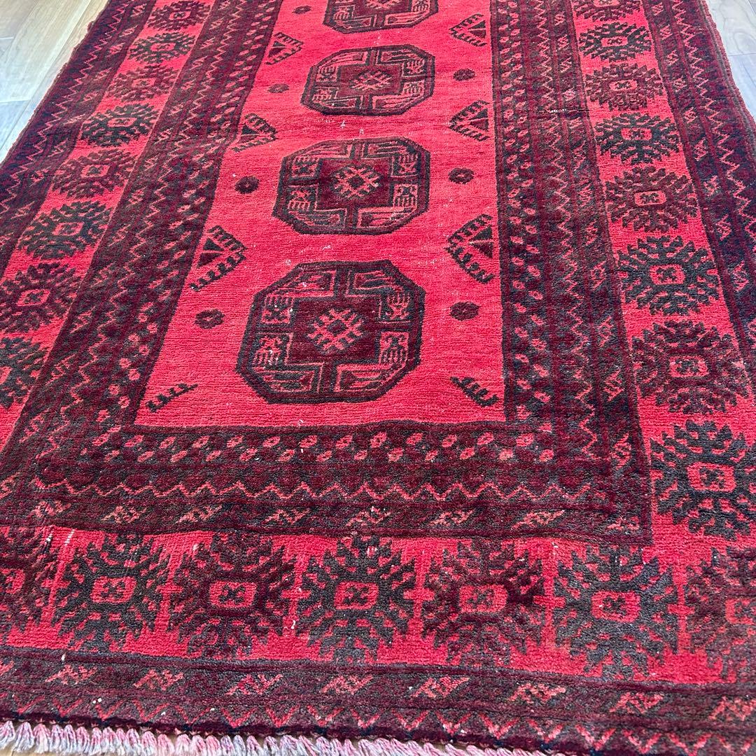 1980's vintage】トルクメン族 アフガンラグ - メルカリ