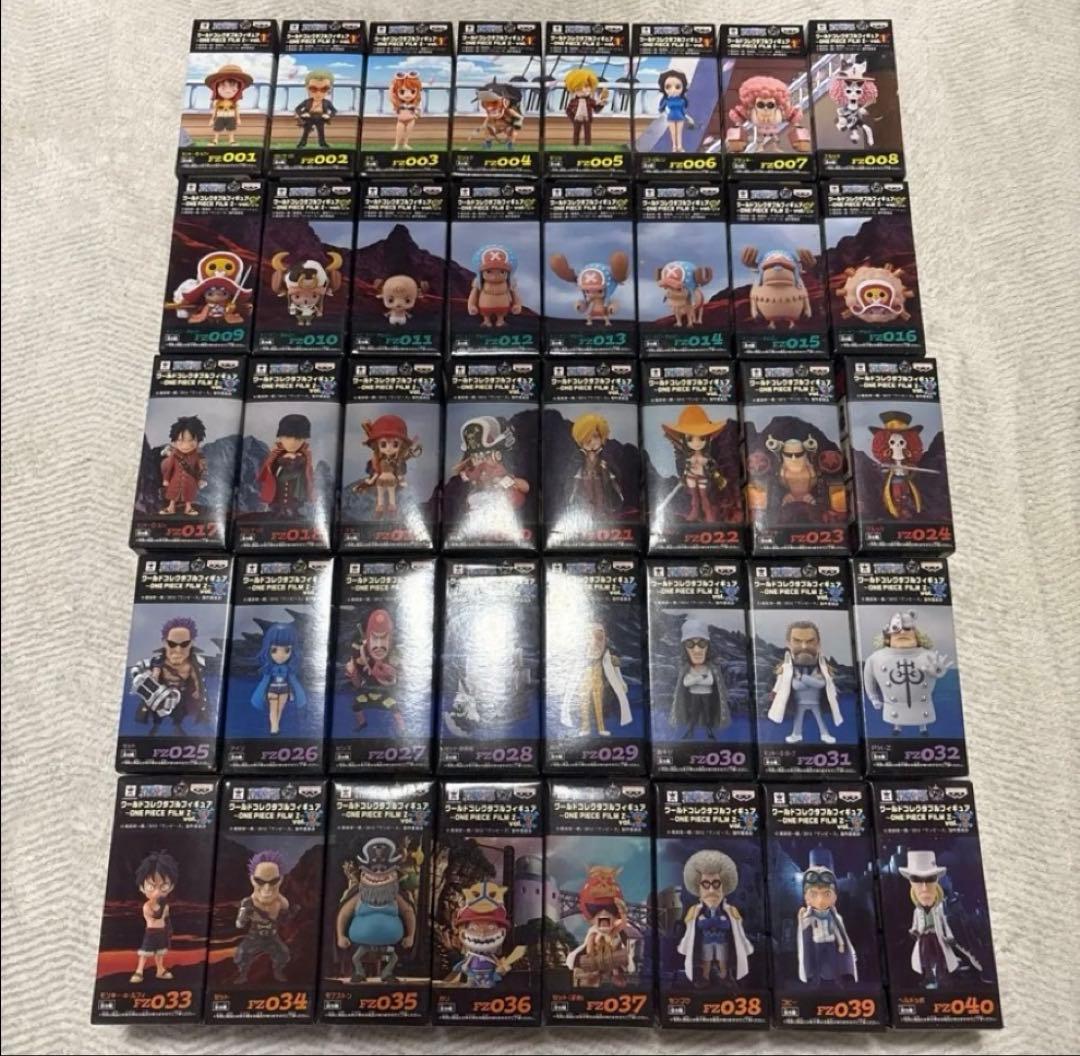 フルコンプリートセット】ワンピース ワーコレ フィルムZ 特典付き