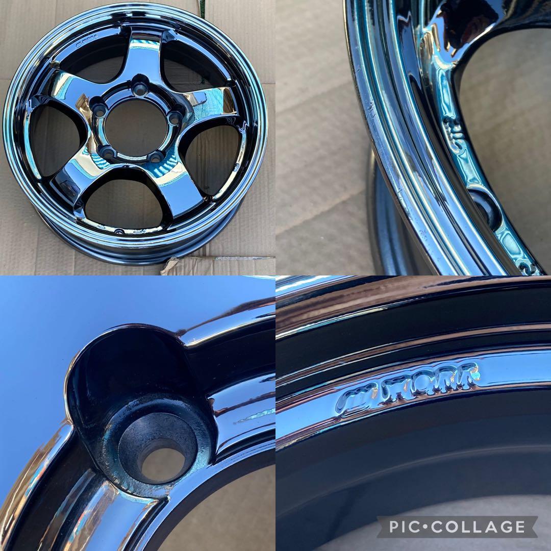 未使用品　WORK 16インチ 5.5J ホイール　タイヤ1本組み　ジムニー等