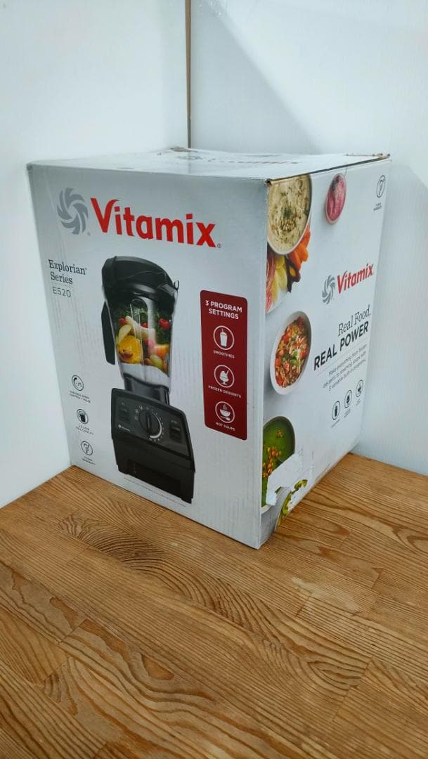 美品】バイタミックス E520 ブラック 1630 - メルカリ