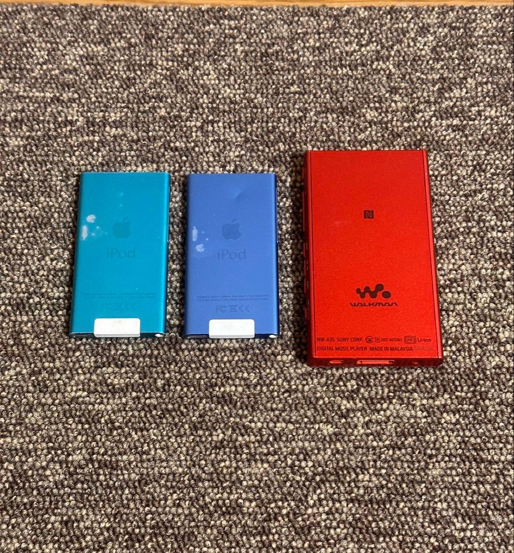 ウォークマン NW-A35／IPOD A1446 2台　ジャンク　まとめ ウォークマン NW-A35／IPOD A1446 2台 ジャンク まとめ ウォークマン