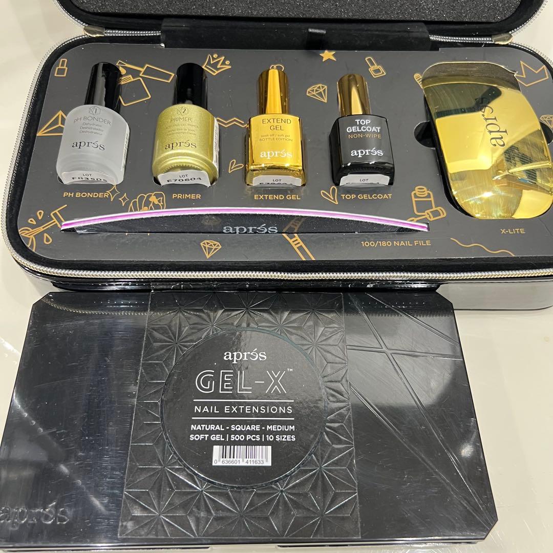 aprés GEL-X ネイルエクステンションセット ジェルネイル チップ