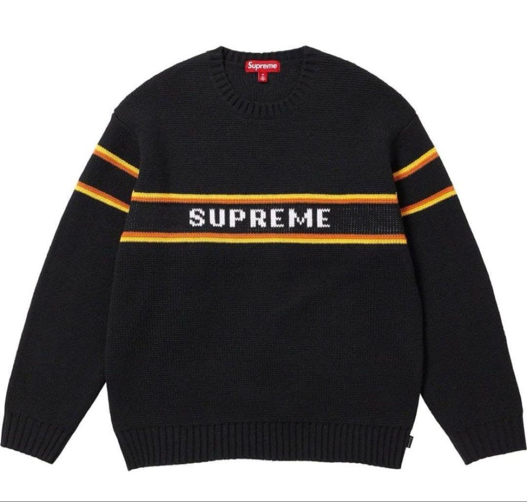 Supreme Chest Stripe Sweater - メルカリ