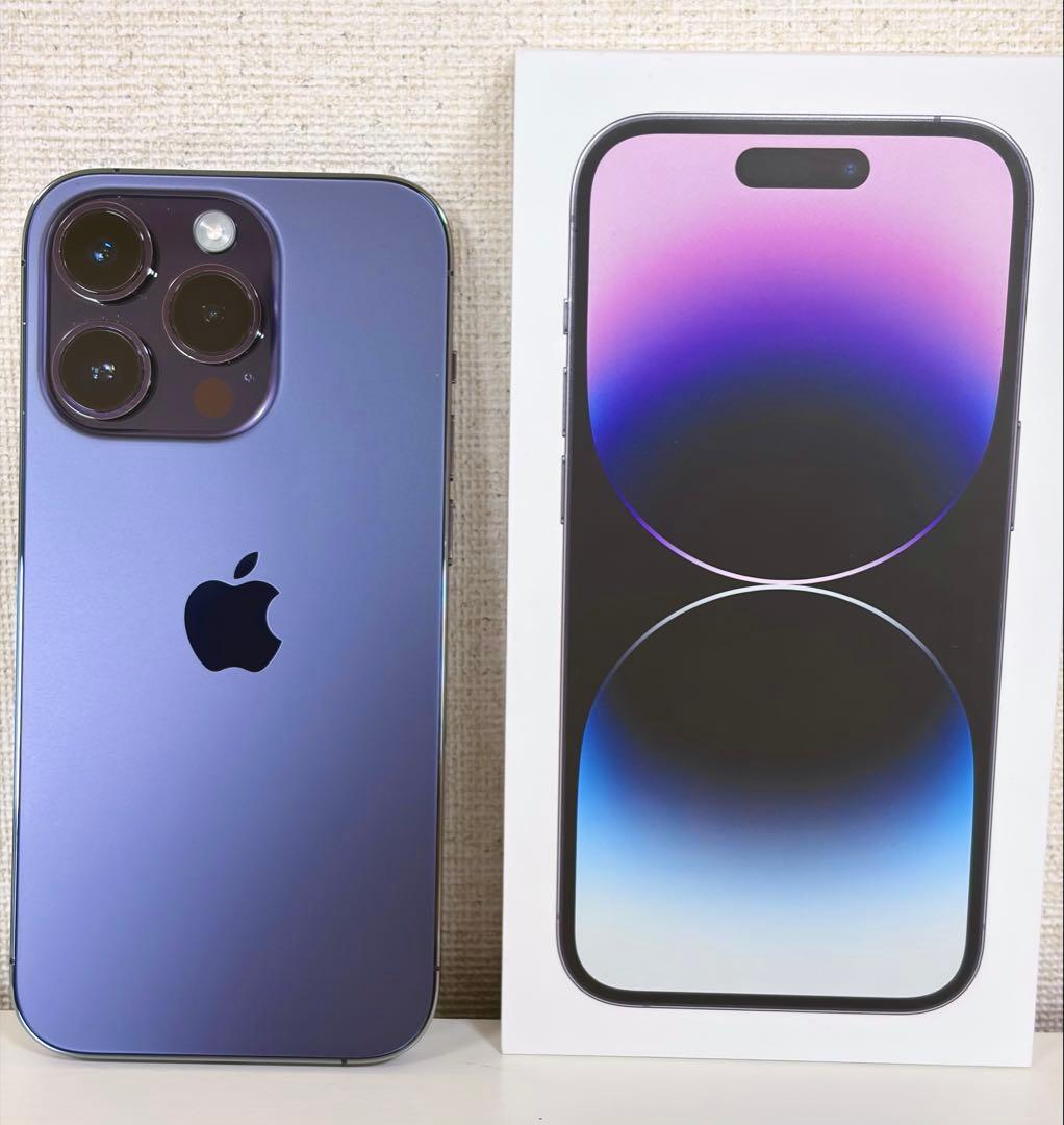 iPhone 14 Pro 256GB バッテリー82% 【箱、ケーブル有り】 - メルカリ