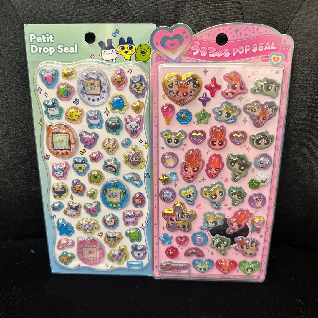 ボンボンドロップシール たまごっち パワーパフガールズ - メルカリ
