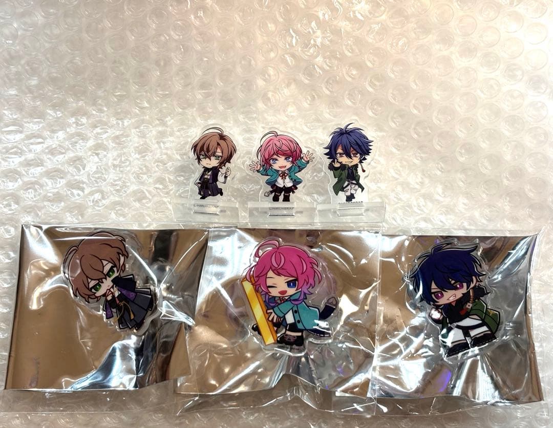 ヒプマイ ちびキャラリング シブヤ ポッセ 乱数 幻太郎 帝統 アクリル