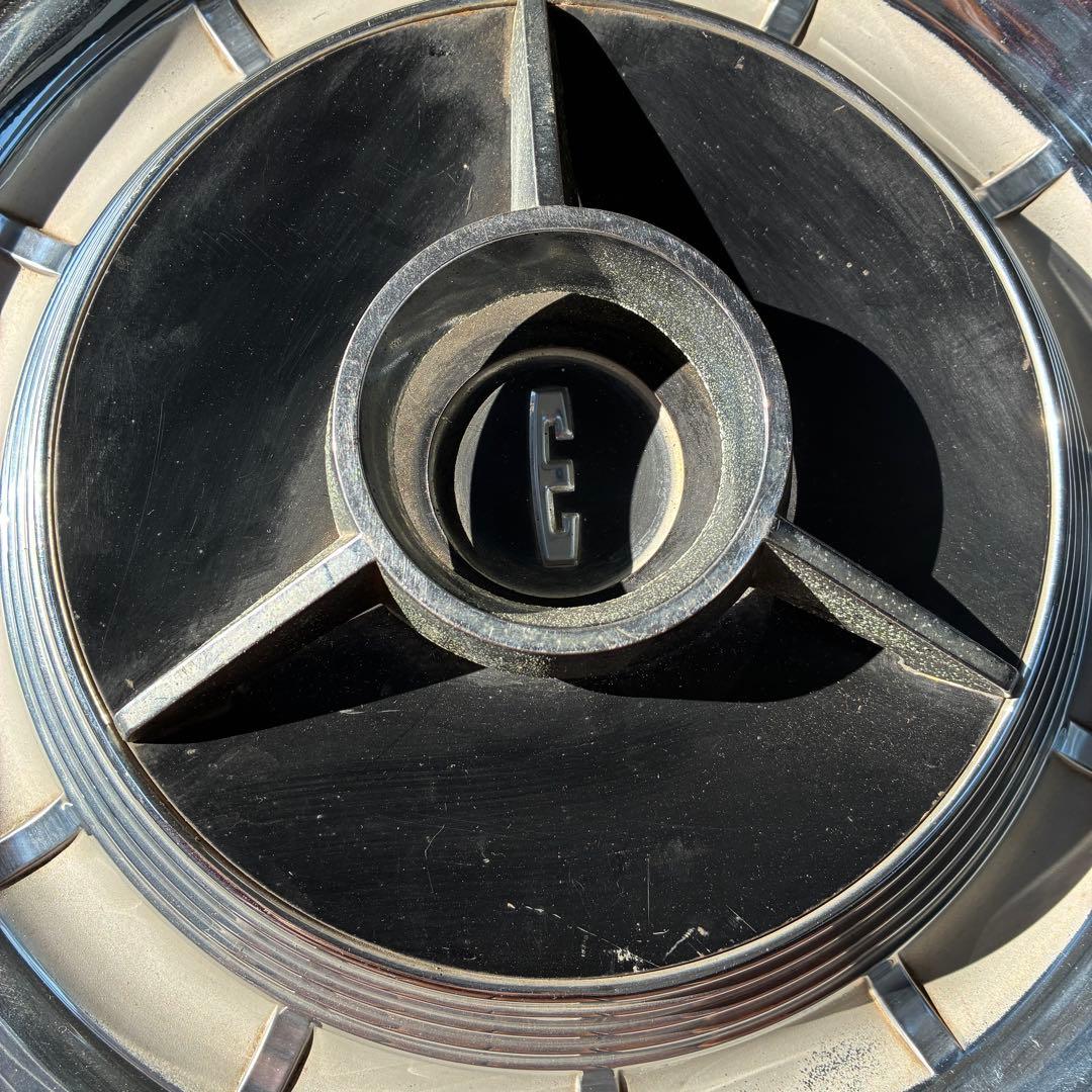 希少品！アメリカヴィンテージアメ車ホイールキャップ USAガレージ/50s60s