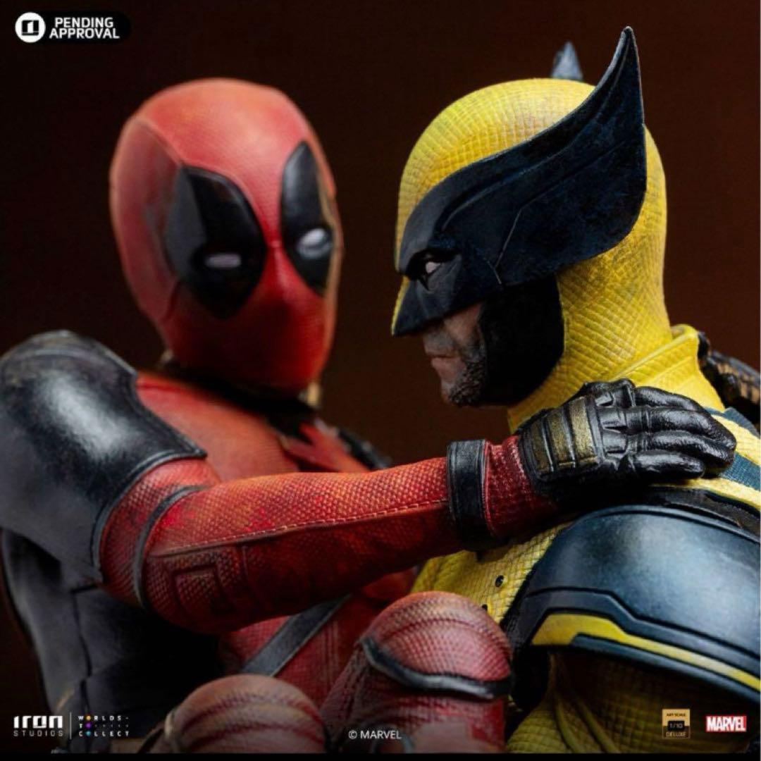 アイアンスタジオ デッドプール&ウルヴァリン スタチュー《最終値下げ》