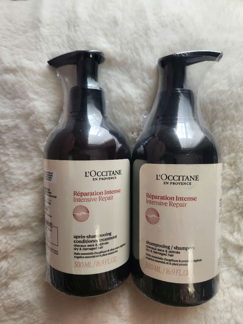 新品L'Occitane Reparation Intense 500mlセット 新品L'Occitane Reparation Intense 500mlセット L'Occitane