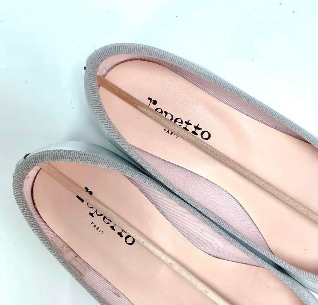 repetto バレエシューズ シルバー 38 最終値下げ - メルカリ