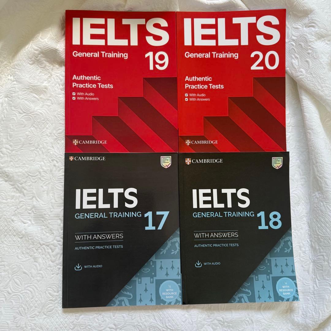 新品未使用】IELTS General Training17&18&19&20 - メルカリ
