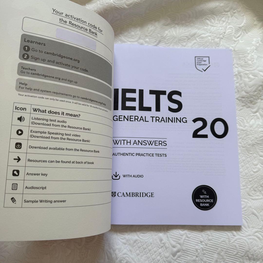新品未使用】IELTS General Training17&18&19&20 - メルカリ