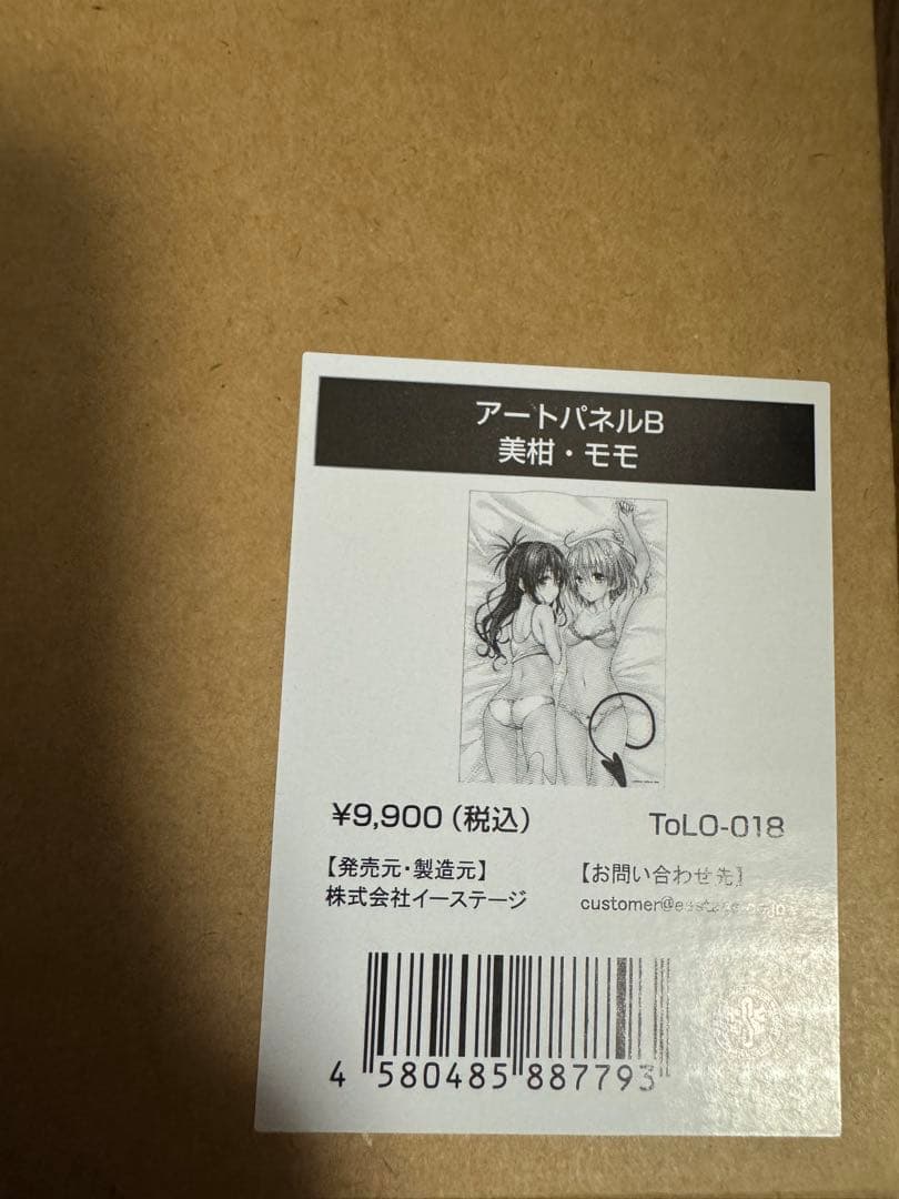 【髪】Toloveる アートパネルB 美柑・モモ【新品】