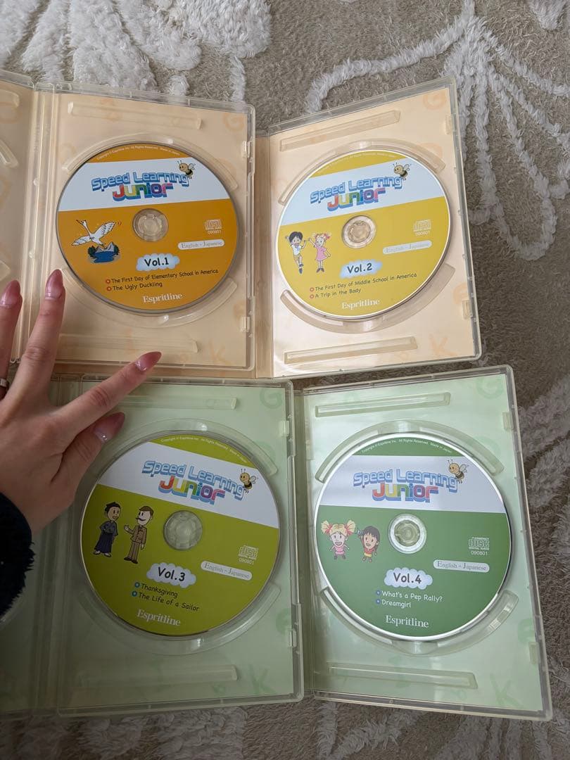 スピードラーニング ジュニア 英語学習教材 12巻 - メルカリ