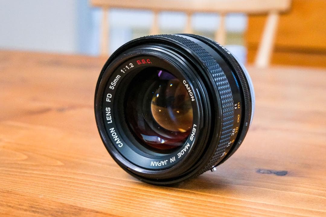 レンズ(単焦点) Canon FD 55mm f1.2 & 35-105mm f3.5-4.5