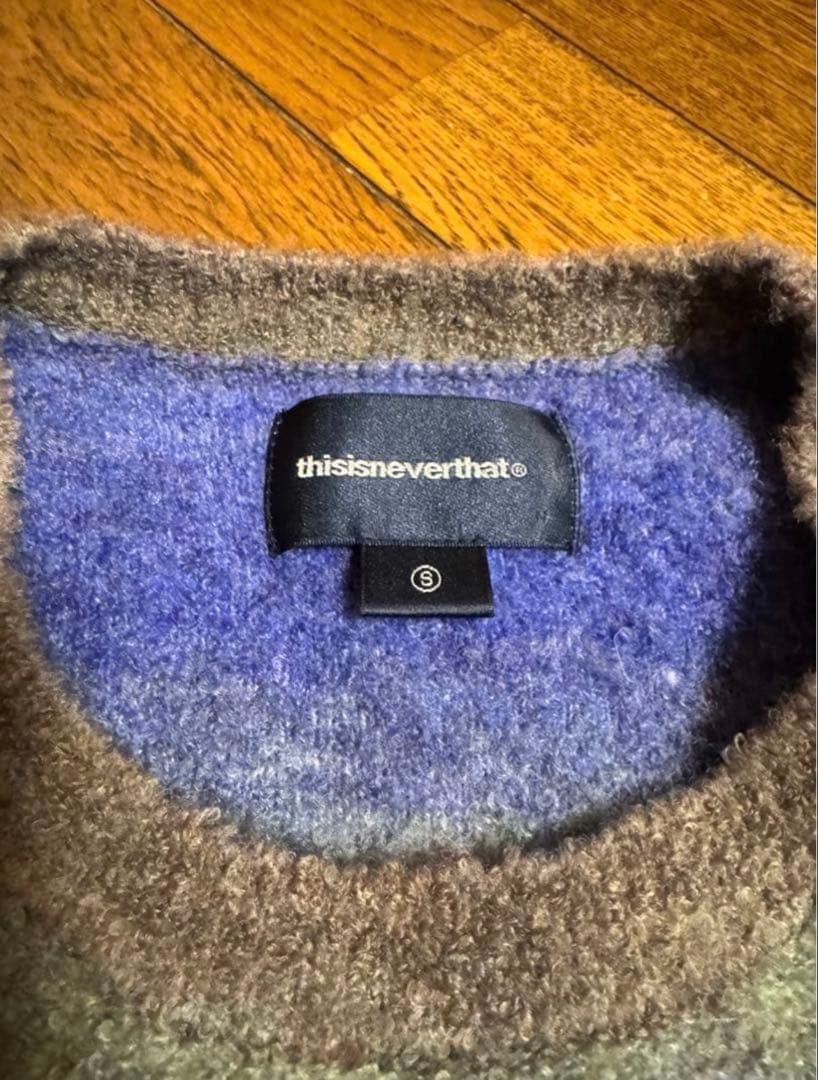 thisisneverthat yo-sea着用 セーター Sサイズの通販はau PAY