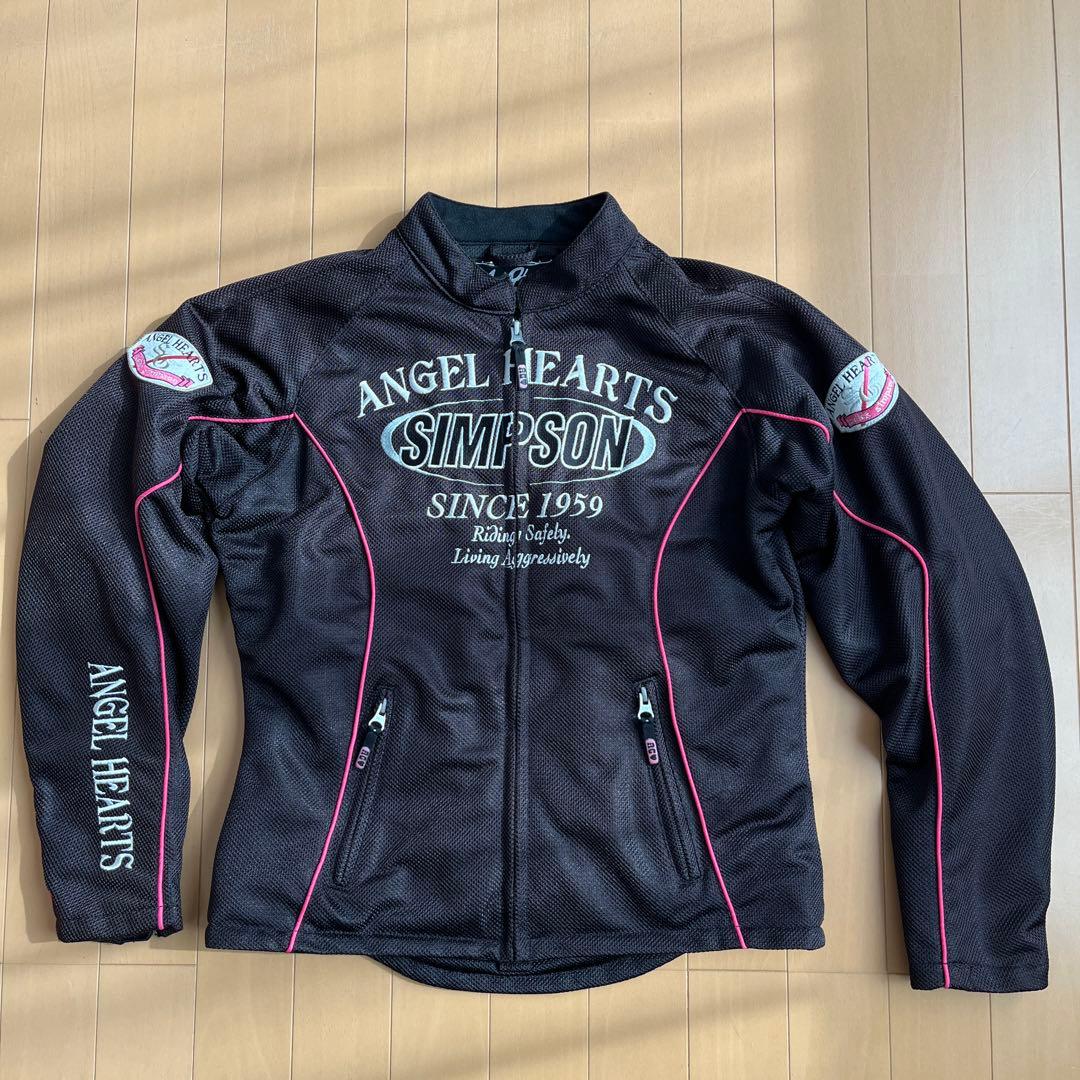 SIMPSON ANGEL HEARTS レディースジャケット WL ブラック - メルカリ
