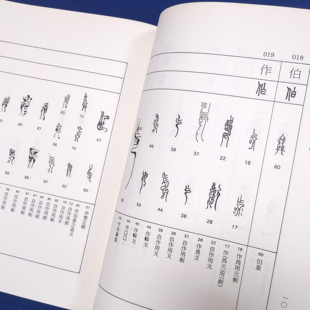 中国書道】東周鳥篆文字編 （東周時代に作られた鳥篆文字）