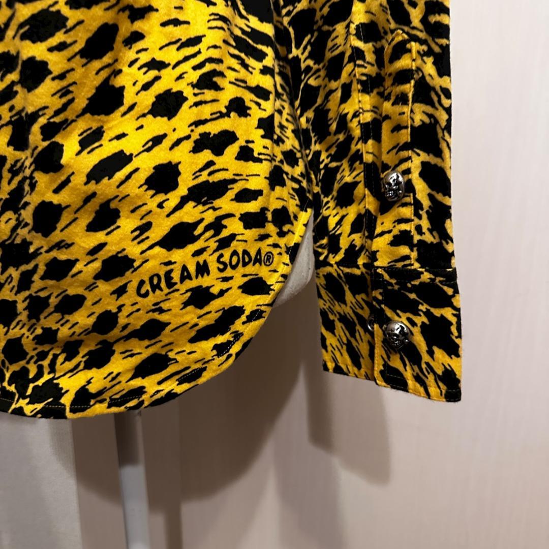 MIRACLE WOMAN　ヒョウ柄骸骨ボタン　サイズ表記なし　HR1157