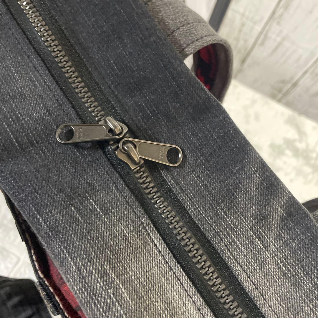 No.542 デニムリメイクバッグ 肩掛けトートバッグ キャット