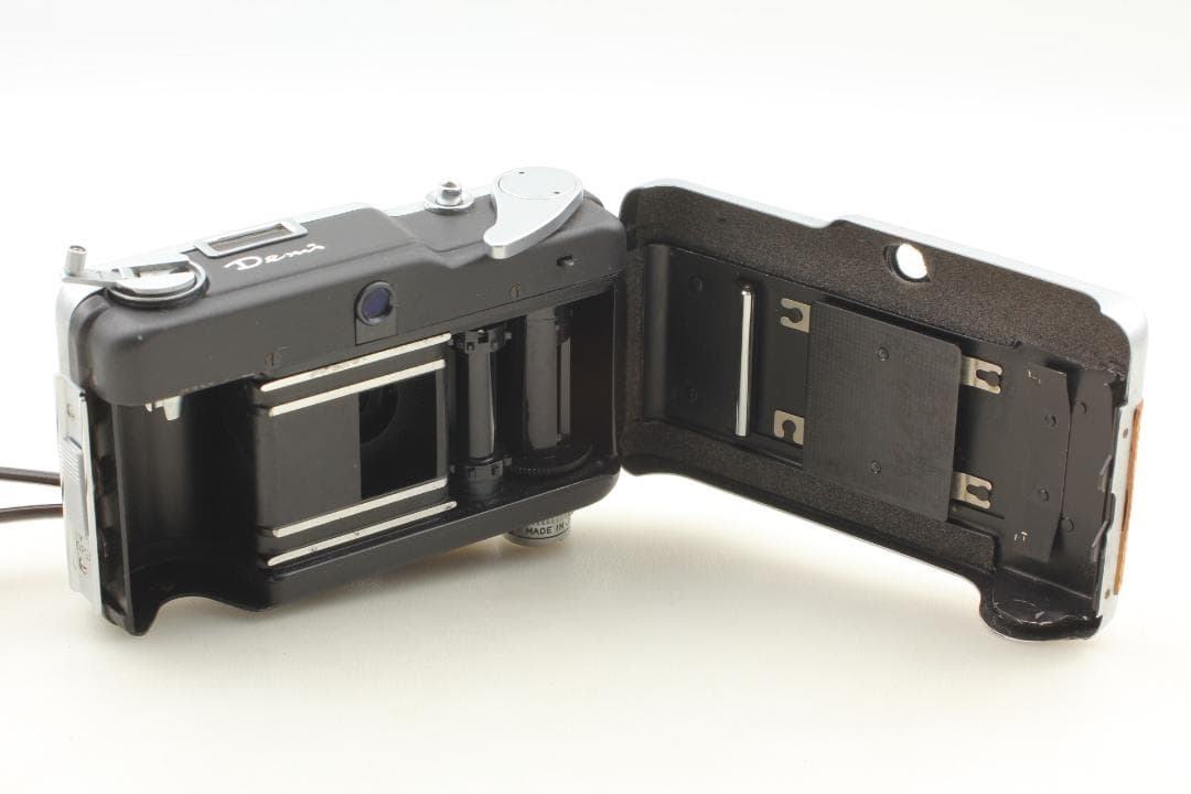 整備済 美品】黄土色 キヤノンデミハーフフレームカメラ露出計ok＃1316