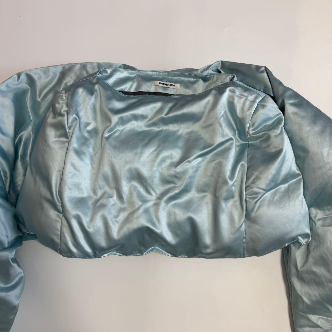 FUMIKA UCHIDAフミカウチダ ポンチョ マフラー ダウン ケープ