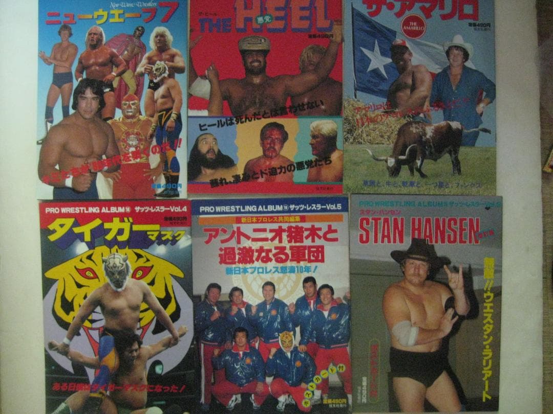 プロレスアルバム●タイガーマスクほか●６冊セット プロレスアルバム○タイガーマスクほか○6冊セット - メルカリ