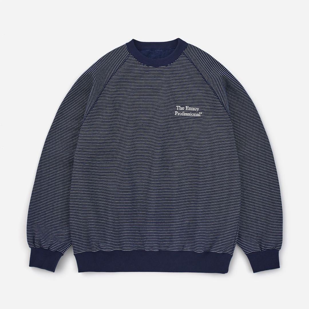 Ennoy BORDER CREW NECK SWEAT