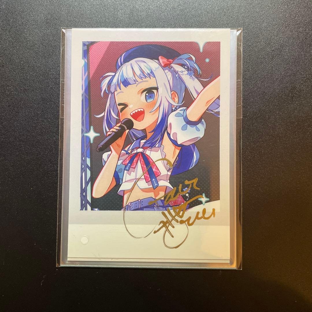 ホロライブ がうる・ぐら 直筆サイン入り 誕生日記念 うチャコ - メルカリ