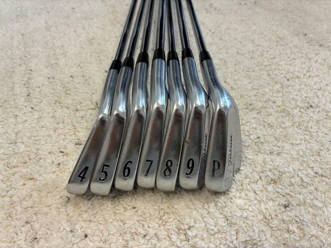 714mb タイトリスト アイアンセット 7本 4I〜PW 楽天市場】ゴルフ クラブ 左用【レフティー】【アイアン】Titleist