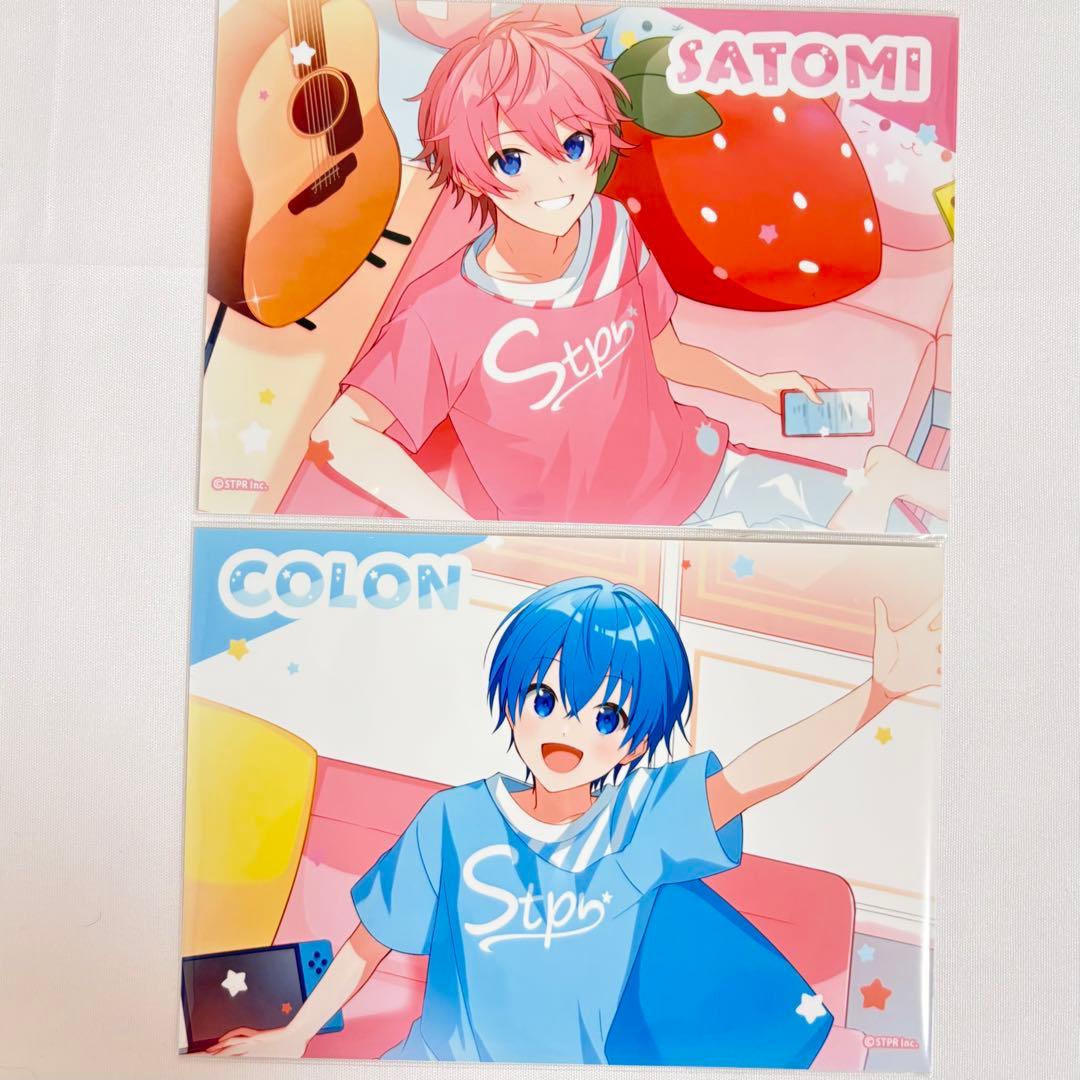 すとぷり さとみ ころん ブロマイド L判 コンビニ ファンミ - メルカリ