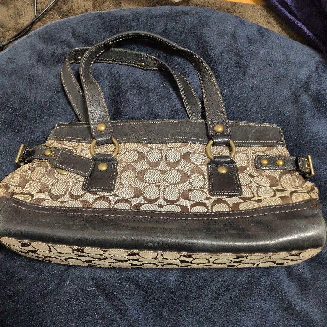 レア】COACH コーチ レガシー シグネチャー サッチェル 11143
