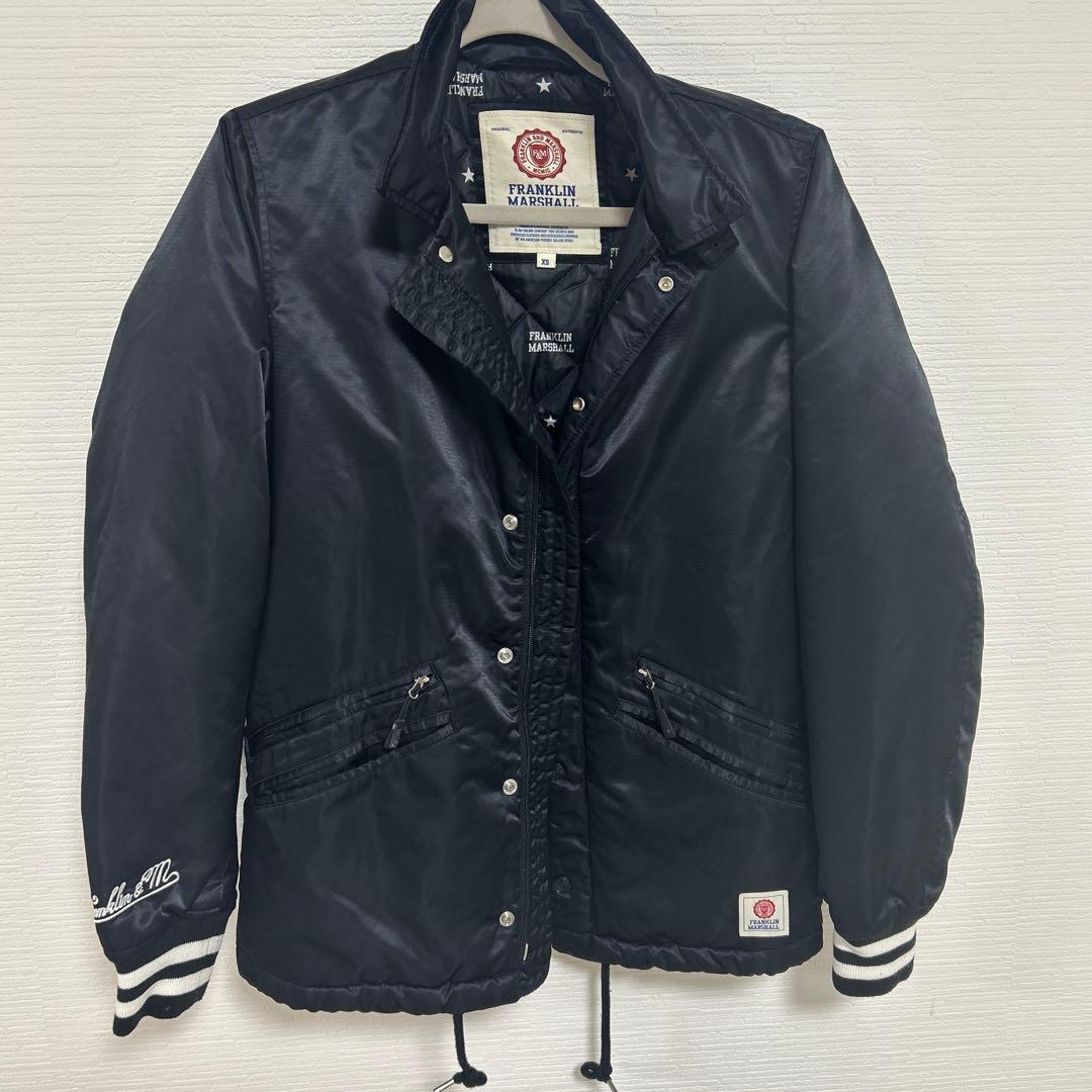 FRANKLIN & MARSHALL スタジャン ブラック - メルカリ