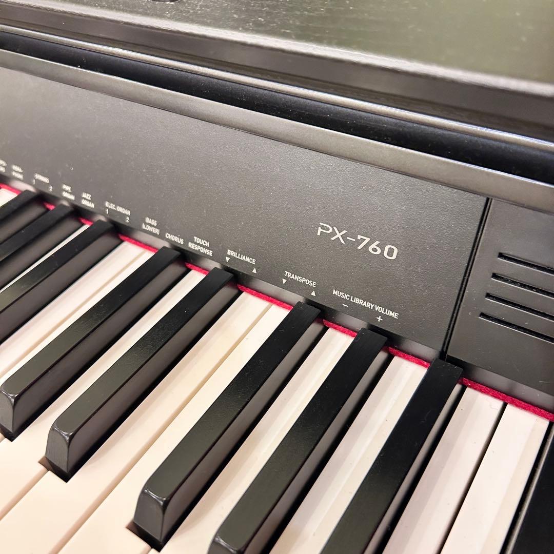 関東限定 送料無料 電子ピアノ CASIO PX-760 88鍵 2015 オン