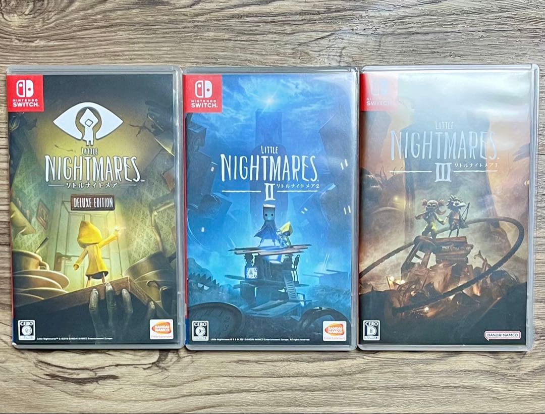 リトルナイトメア 1 2 3 楽天市場】リトルナイトメア 1 デラックスエディション + 2 + 3 セット