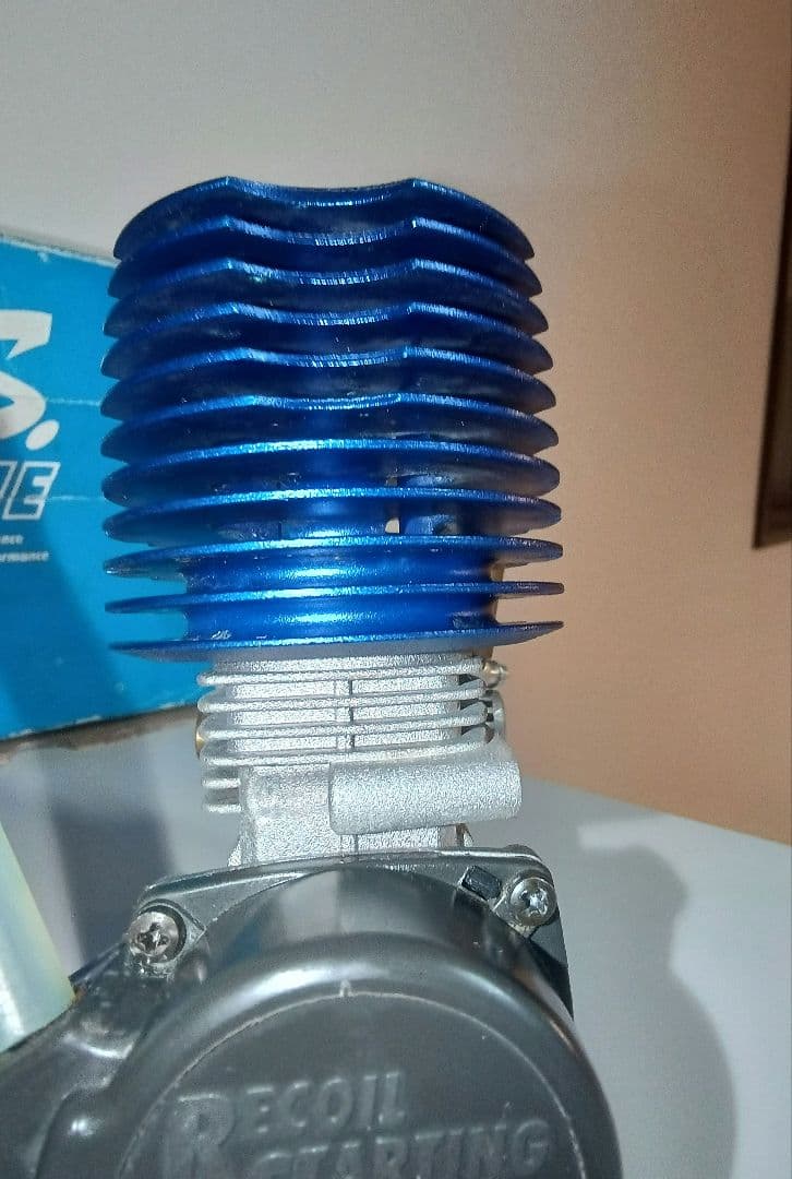 ジャンク扱い ほぼ未使用 O.S. MAX 18CV-Rエンジン ドラムキャブ