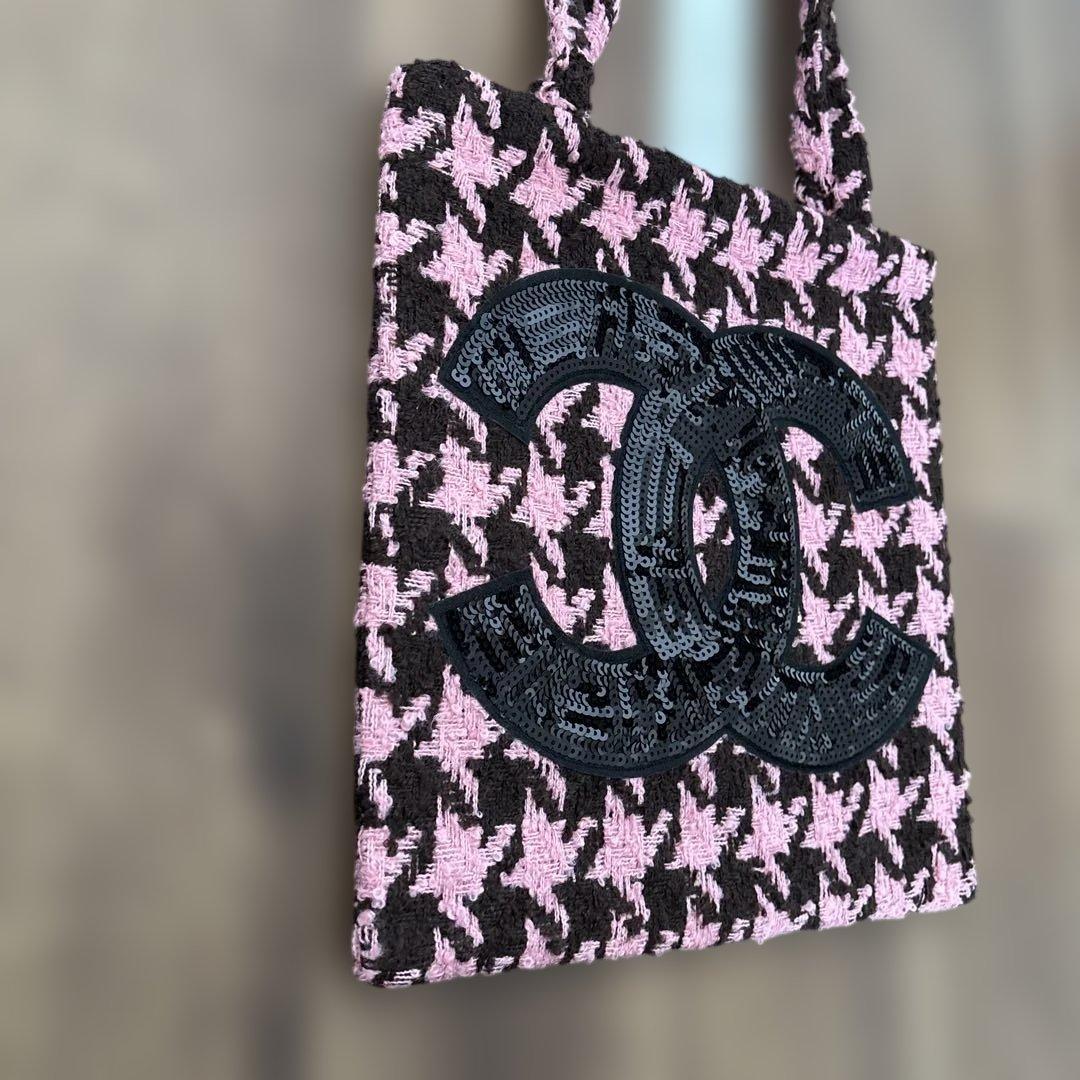 CHANELツイードトートバッグ正規ノベルティ 非売品 - メルカリ