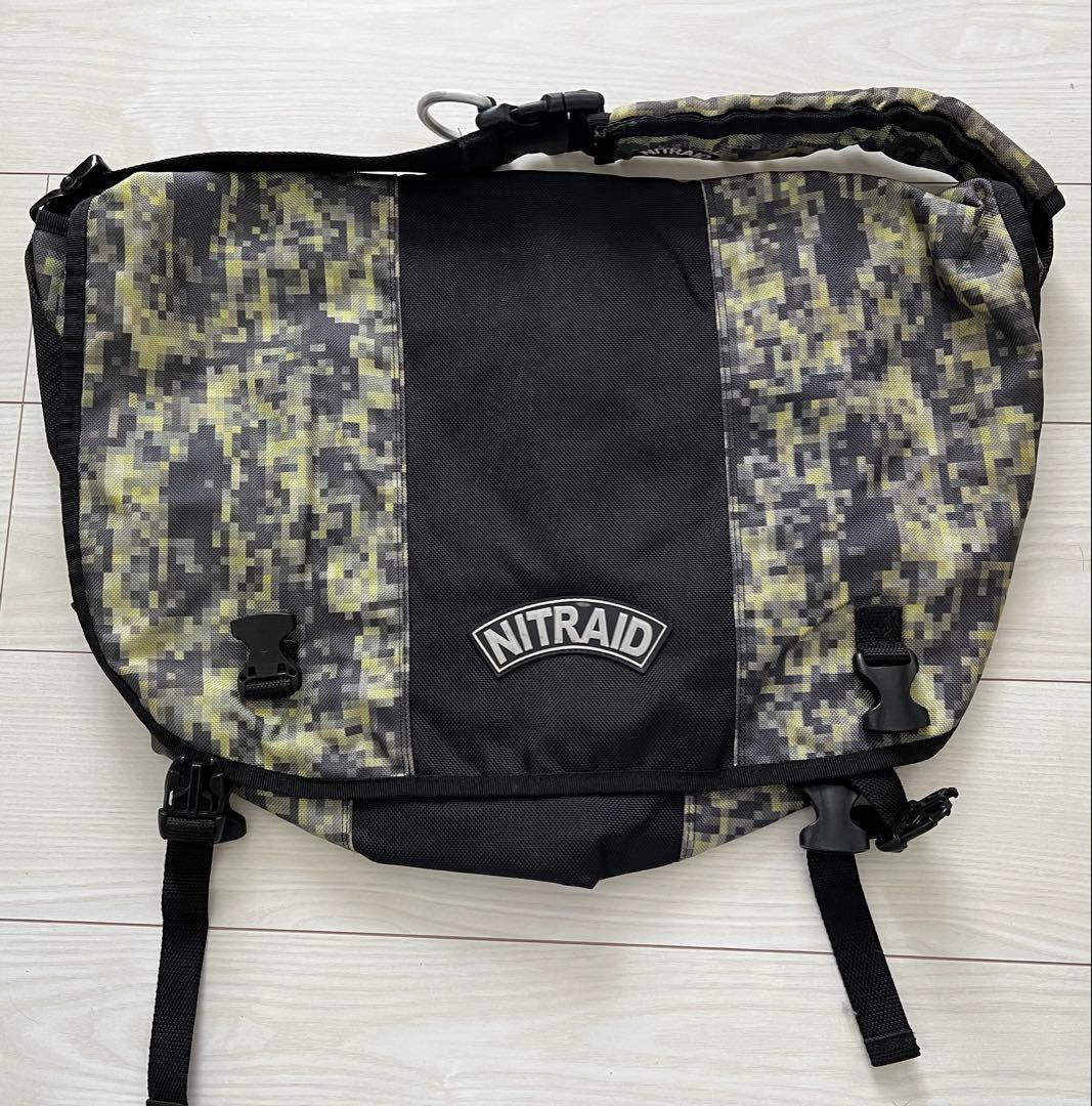nitraid モザイクリアルウィードメッセンジャーバッグ - メルカリ