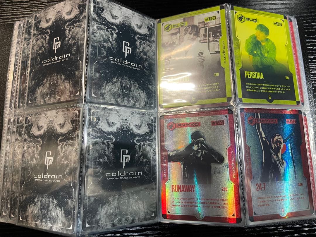 coldrain トレカ コンプセット - メルカリ