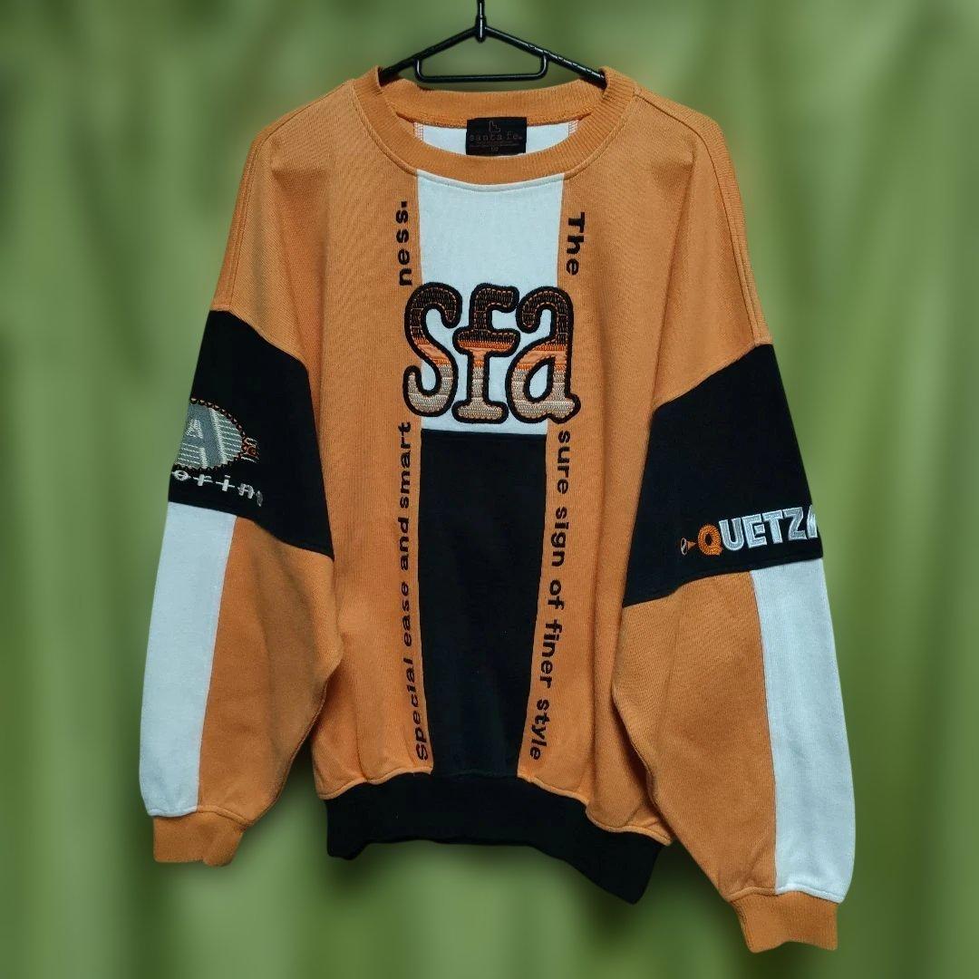 絶版 希少 レア 人気 サンタフェ トレーナー オーバーサイズ