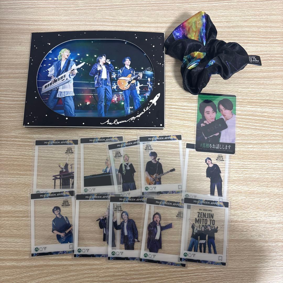 ミセス ゼンジン シュシュ フォトフレーム＆フォトカード クリアカード