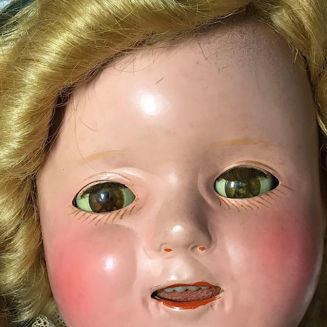 ヴィンテージ◇シャーリーテンプル◇アイデアル コンポジションドール