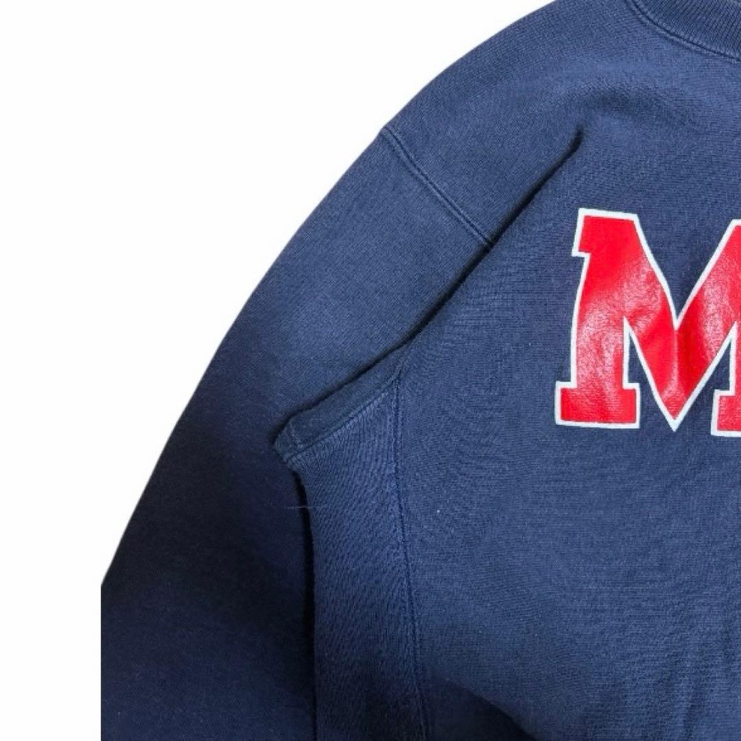 80s チャンピオン リバースウィーブ usa製 NIGO着用 MIT ネイビー