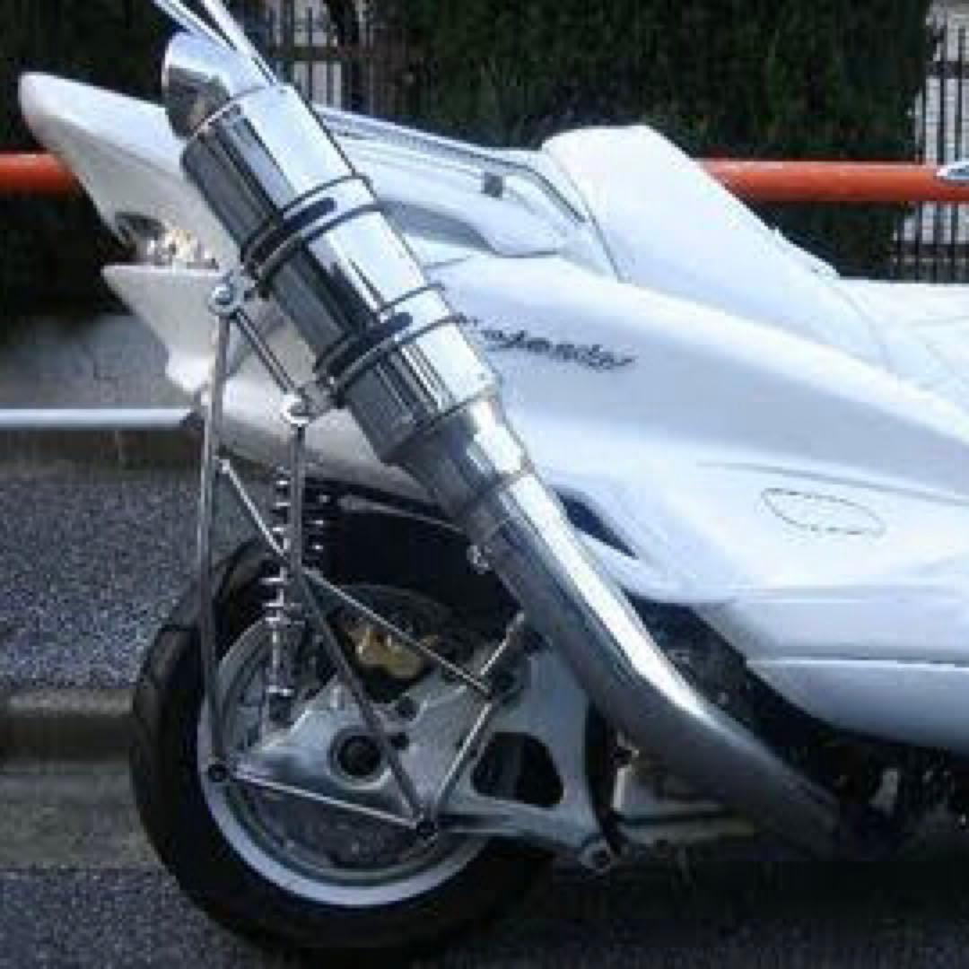 sg03j マジェスティc カチ上げマフラー - メルカリ