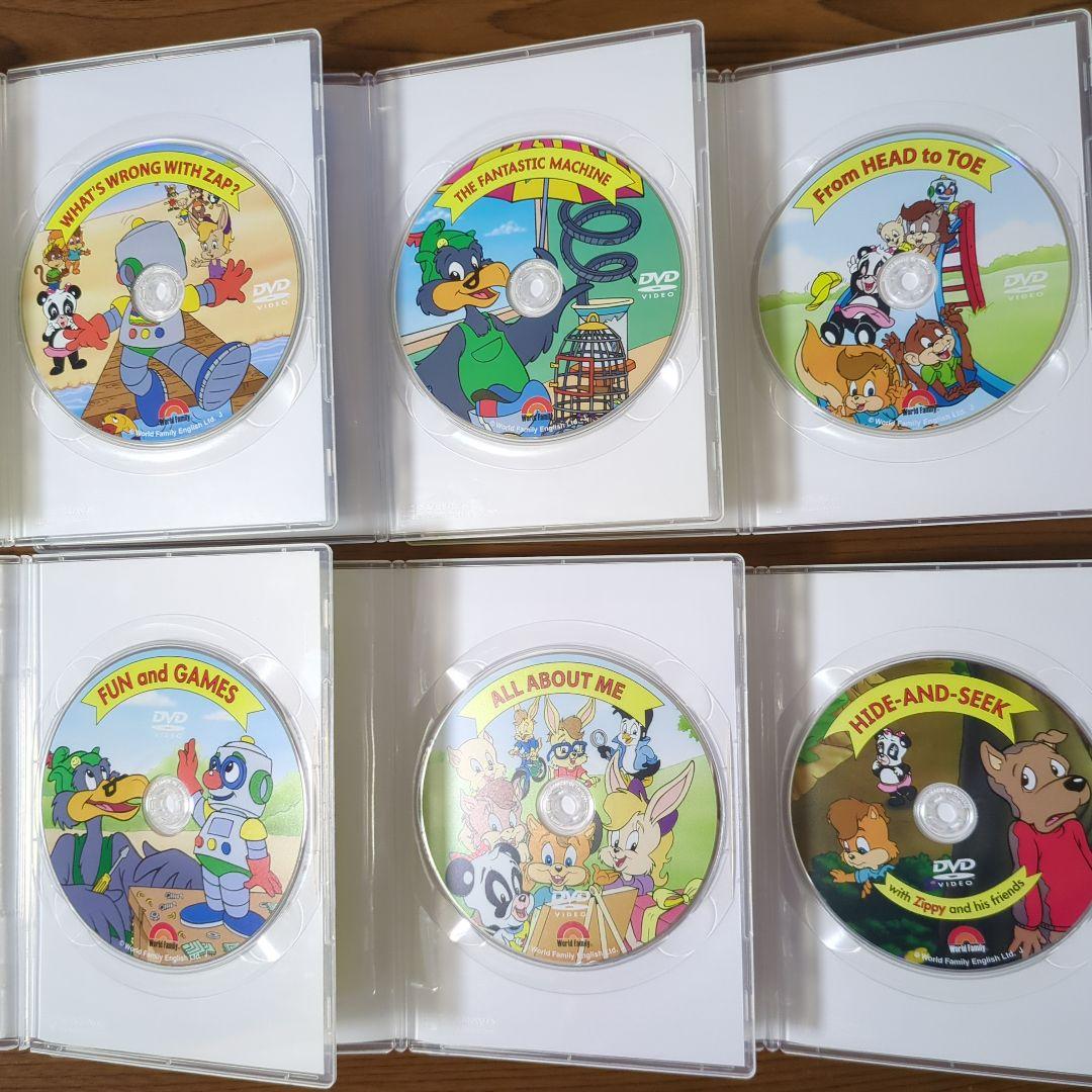 DWE ディズニー英語システム Ziqppy DVD10枚セット - メルカリ