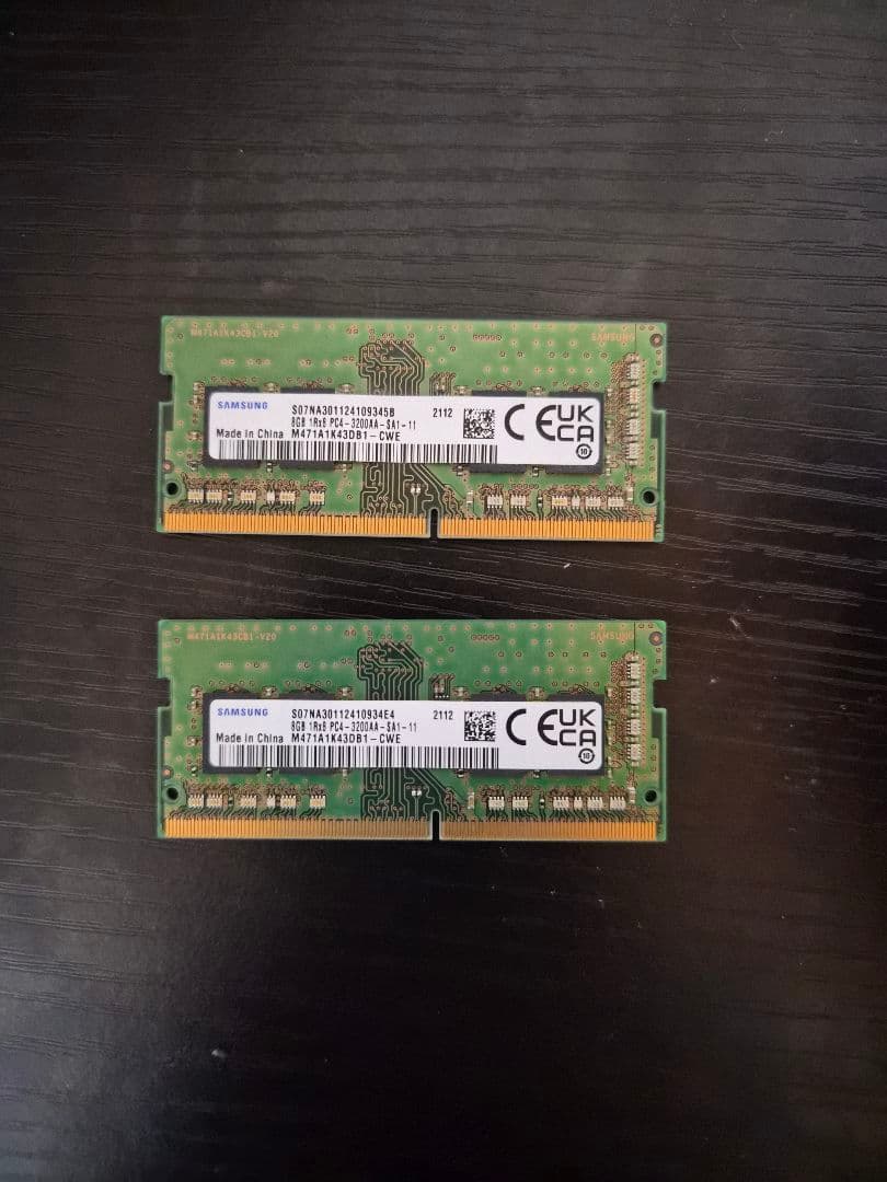 Samsung DDR4 メモリ 8GB (2x4GB) Samsung 8GB (2x4GB) DDR4 2666MHz PC4-21300 (PC4-2666V) CL19 SODIMM
