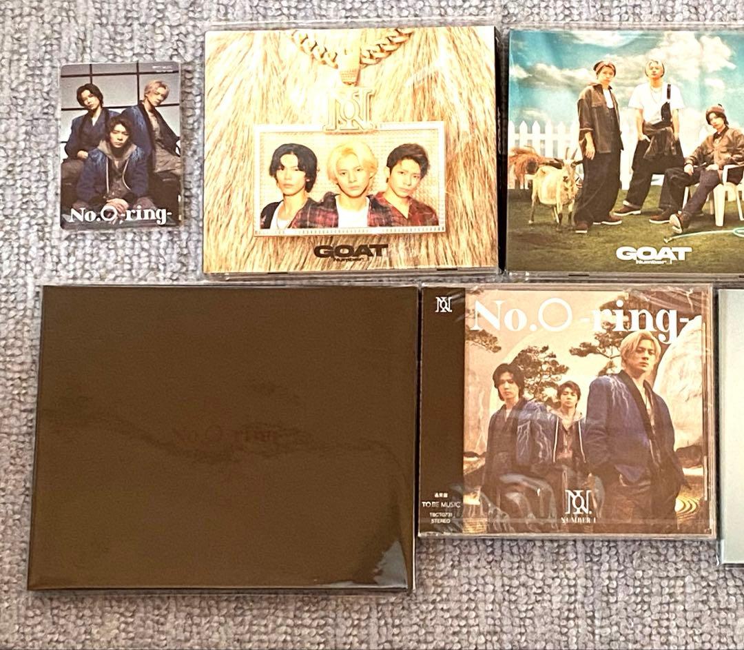 Number_i GOAT No.O -ring- コンプリート　8点セット