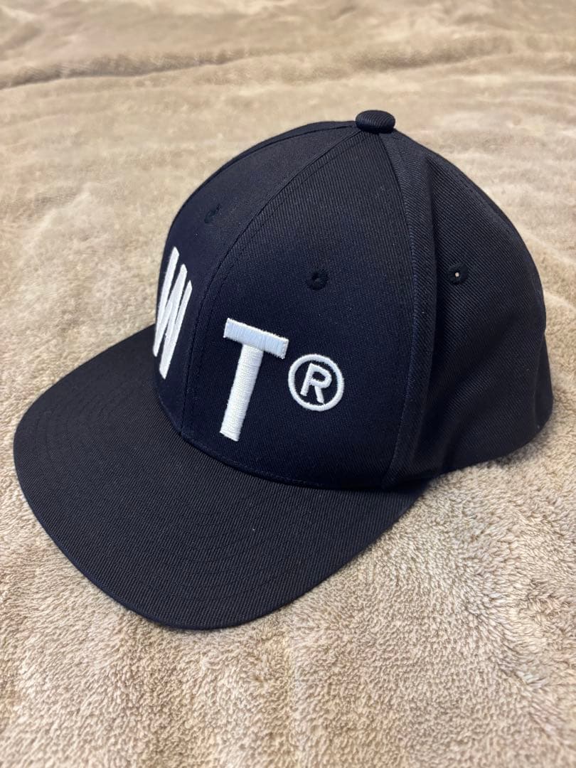 WTAPS キャップ ネイビー スナップバック 191HCDT-HT14 WTAPS キャップ ネイビー スナップバック 191HCDT-HT14 WTAPS ロゴ入り